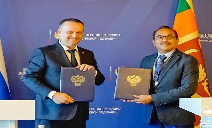 Sri Lanka, Russia Sign MoU to Boost Transport Cooperation